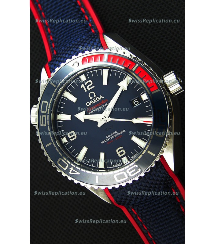 Omega Seamaster Planet Ocean Pyeong Chang 2018 Swiss Replica 1:1 Mirror Edition