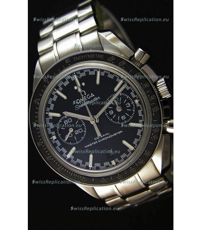 Omega Speedmaster Racing Co-Axial Master Chronograph Swiss Replica Watch Black Dial