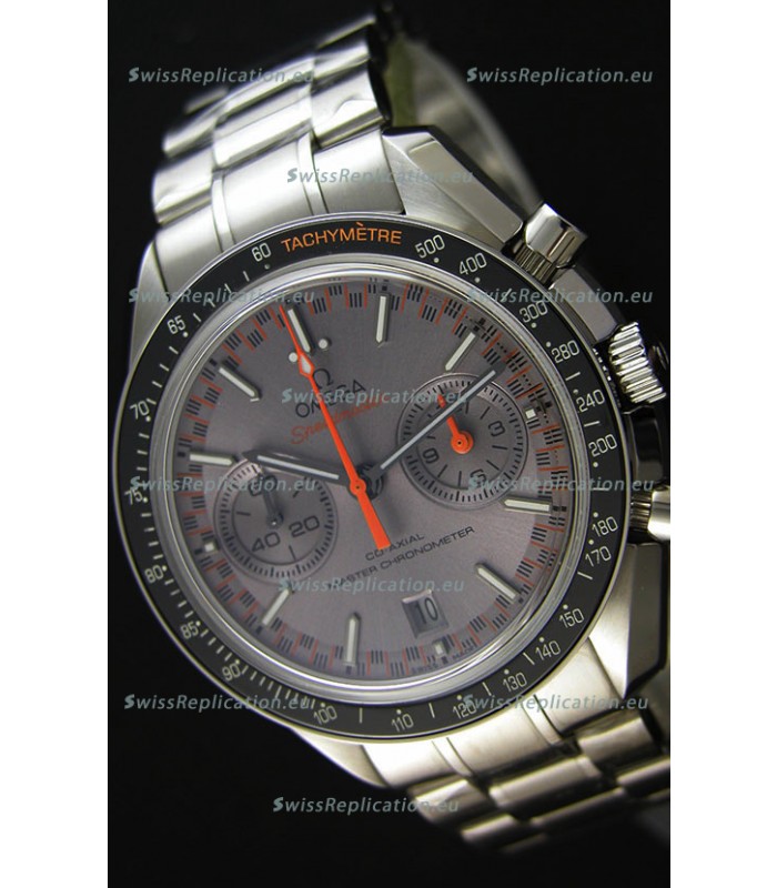 Omega Speedmaster Racing Co-Axial Master Chronograph Swiss Replica Watch Grey Dial