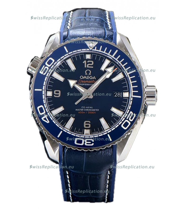 Omega Seamaster Planet Ocean 600M 43.50 MM Blue Dial Steel Casing 1:1 Mirror Replica