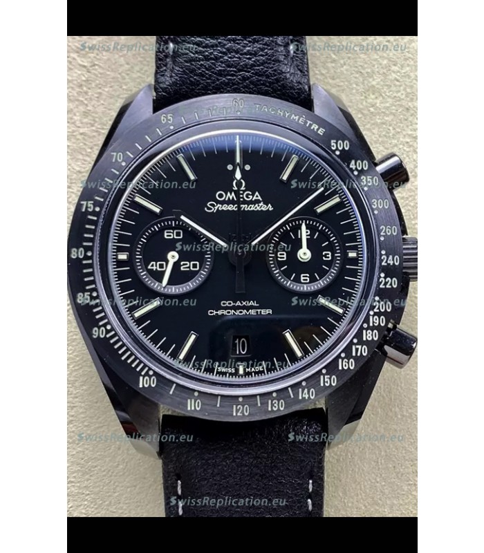 Omega Speedmaster Dark Side of the Moon Black Strap - 1:1 Superclone Replica Watch 