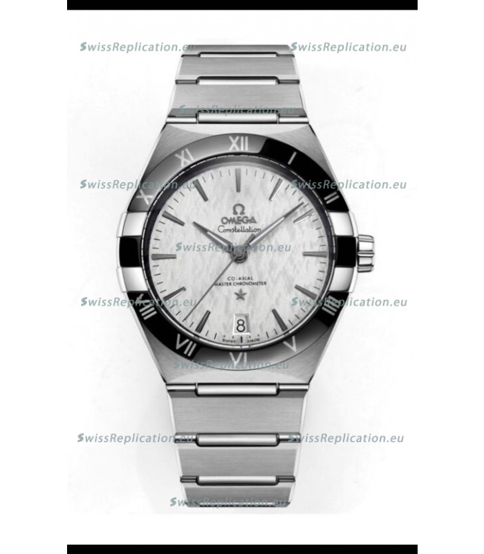 Omega Co-Axial Constellation Stainless Steel Rhodium Dial 1:1 Mirror Replica 41MM