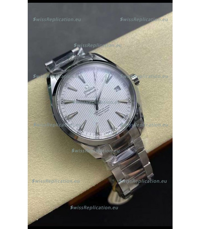 Omega Aqua Terra 150M White Dial 904L Steel Casing White Dial 1:1 Mirror Replica 41MM 