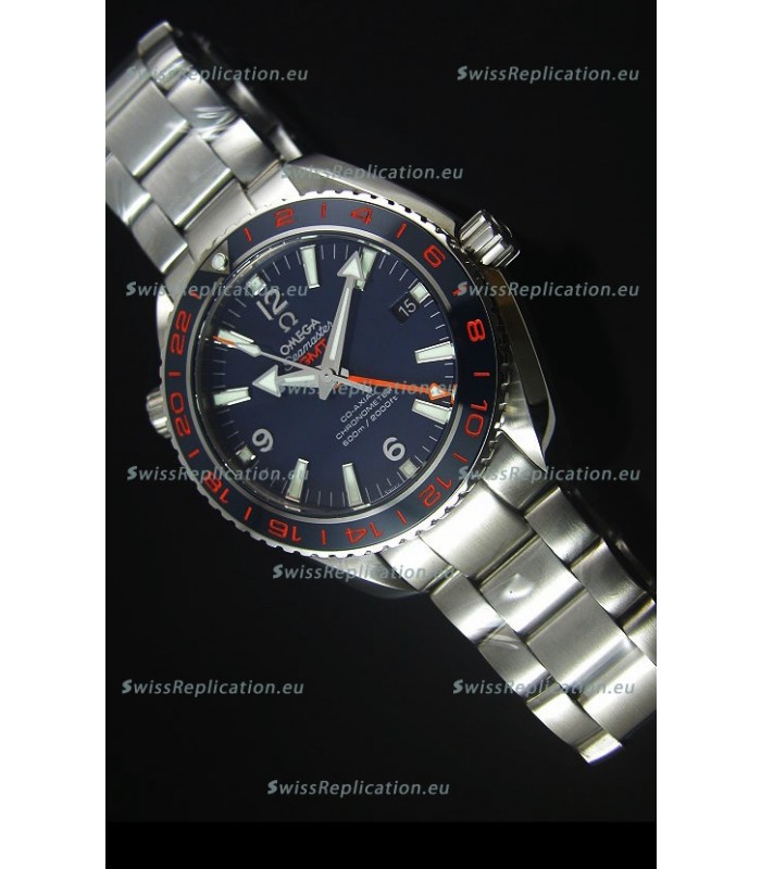 Omega Seamaster Planet Ocean 600M GMT Good Planet Swiss 1:1 Mirror Replica 