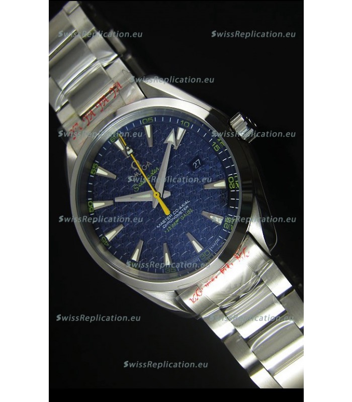 Omega Seamaster Master Co-Axial Aqua Terra 007 Spectre 15007 Gauss Edition Watch 