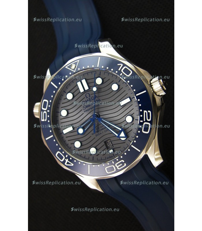 Omega Seamaster 300M Co-Axial Master Chronometer GREY Swiss 1:1 Mirror Replica Watch 