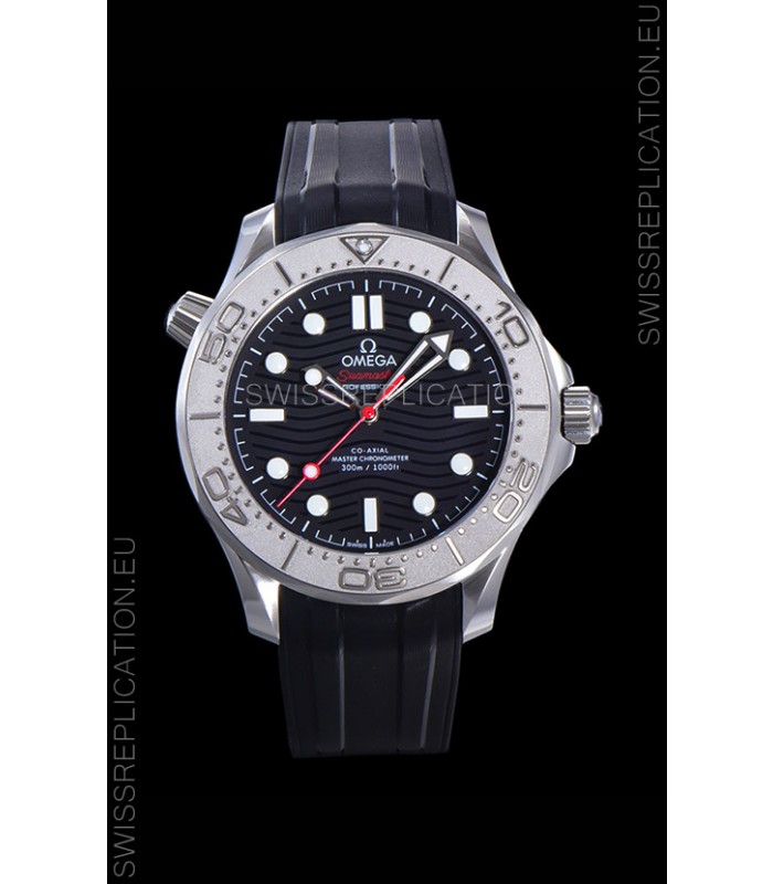 Omega Seamaster Diver 300M Nekton Edition 1:1 Mirror Replica Watch in Black Dial