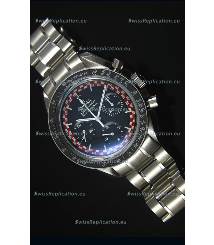 Omega Speedmaster Tintin Moon Swiss Replica Watch with Steel Strap