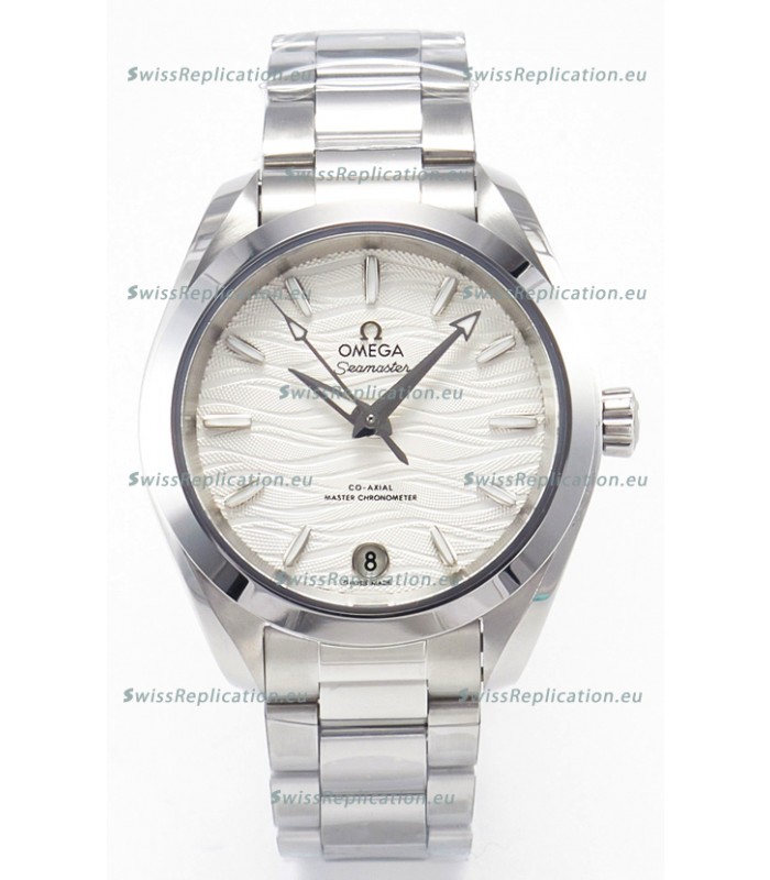 Omega Super Clone Seamaster Aquaterra 150M 34MM Swiss Replica Watch in White Dial