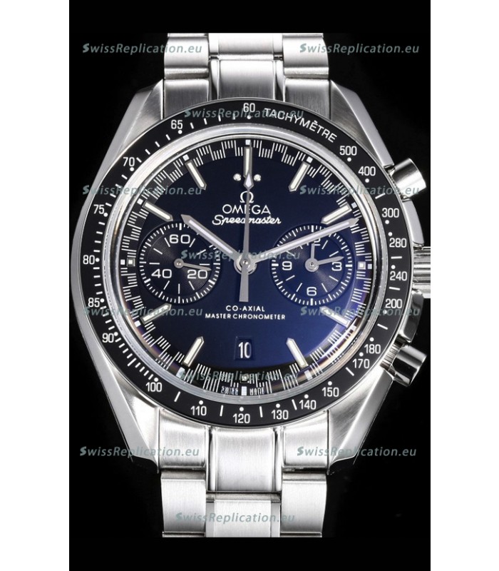 Omega Speedmaster Super Clone Racing Co-Axial Master Chronograph Swiss Replica Watch Black Dial