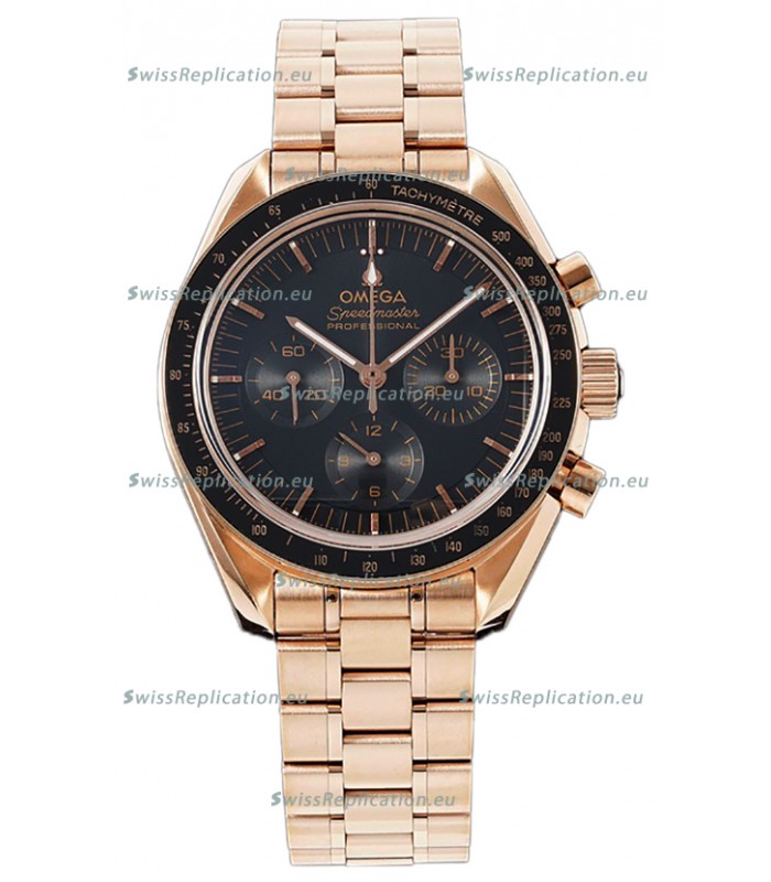 Omega Speedmaster Rose Gold Co-Axial Chronograph 41MM 1:1 Mirror Replica Watch