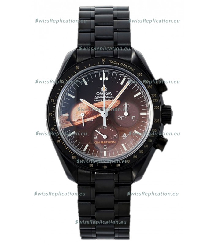 Omega Speedmaster Black Venom Moon Dial Chronograph 42MM 1:1 Mirror Replica Watch