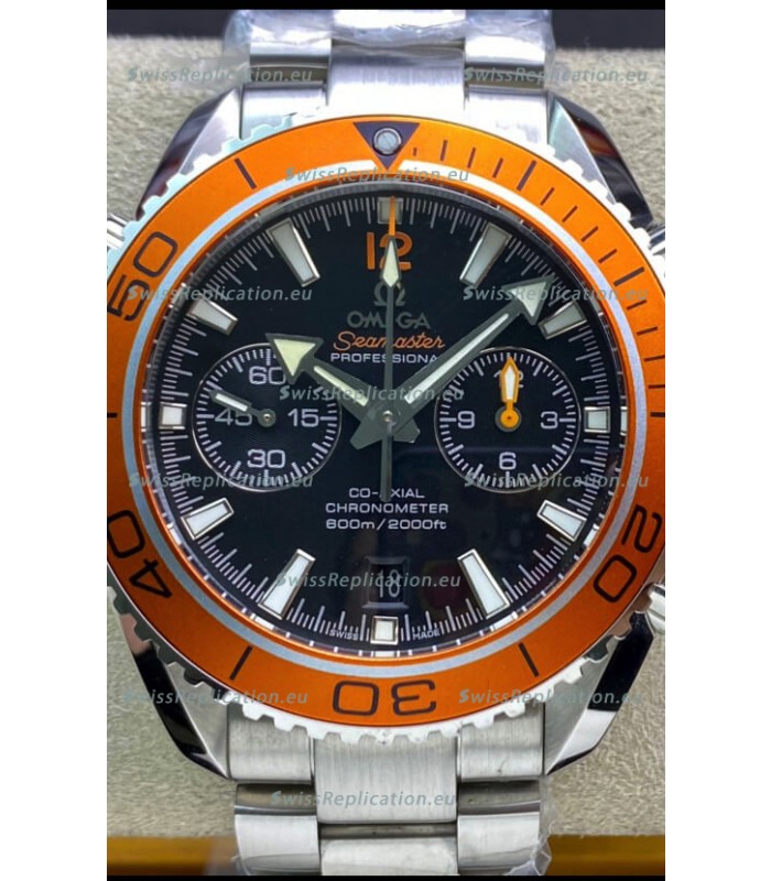 Omega Planet Ocean 600M Chronograph 904L Steel 1:1 Mirror Replica Watch