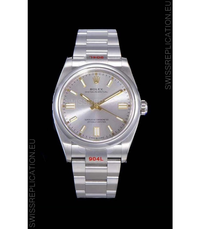 Rolex Oyster Perpetual REF#124300 41MM Cal.3230 Movement Swiss Replica Steel Dial 904L Steel 1:1 Mirror Replica Watch