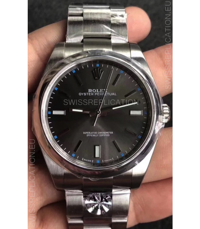 Rolex Oyster Perpetual REF#124300 41MM Cal.3230 Movement Swiss Replica Black Dial 904L Steel 1:1 Mirror Replica Watch