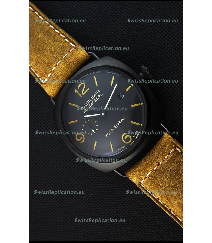 Panerai Radiomir Black Seal PAM292 Japanese Replica Watch in Black Dial 