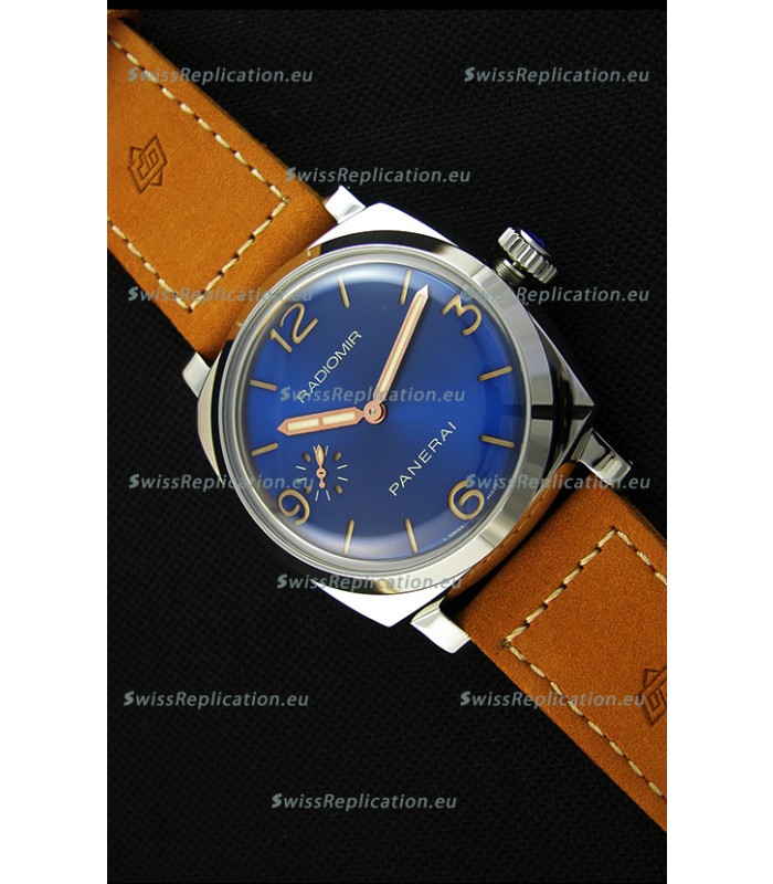 Panerai Radiomir PAM690 1940 Steel Blue Dial Swiss Replica 1:1 Mirror Watch 