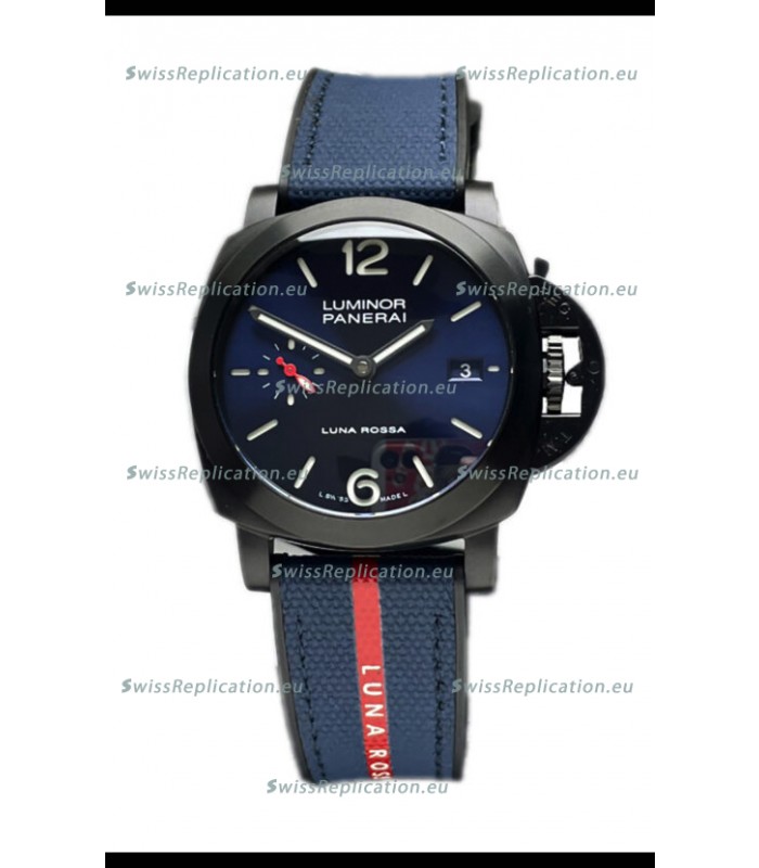 Panerai Luminor Marina PAM1408 Quaranta DLC Coated Luna Rossa 1:1 Mirror Replica Watch 40MM