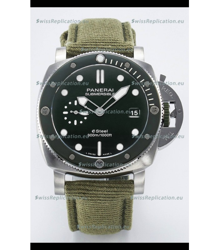 Panerai PAM1287 Submersible eSteel 1:1 Superclone Replica Watch 44MM 