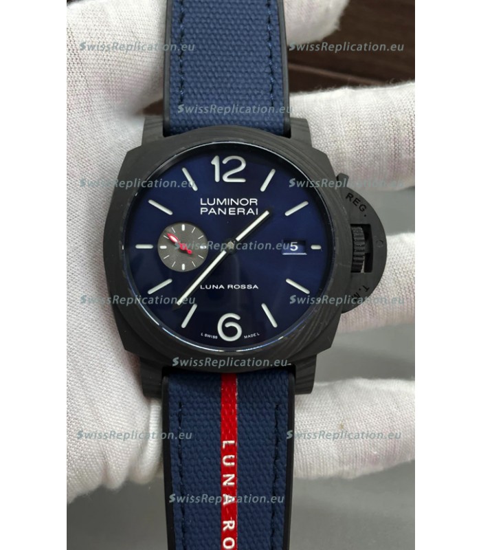 Panerai Luminor Marina PAM1529 Carbotech Luna Rossa 1:1 Mirror Replica Watch 44MM