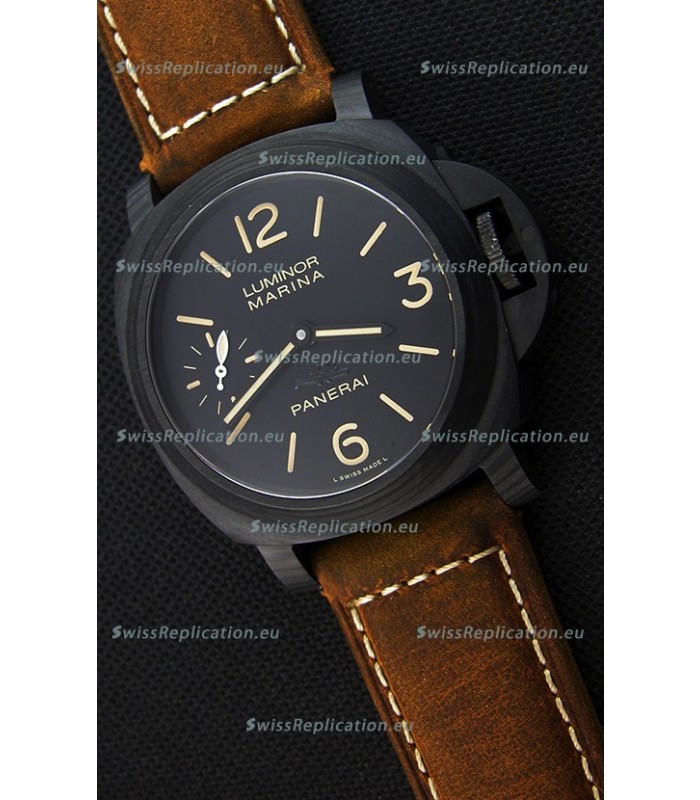 Panerai Luminor Marina Carbotech Beverly Hills Boutique Edition Swiss Replica Watch 