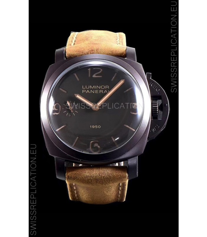 Panerai Luminor 1950 3 Days PAM00375 Composite Cased Vintage Edition Swiss Replica Watch 
