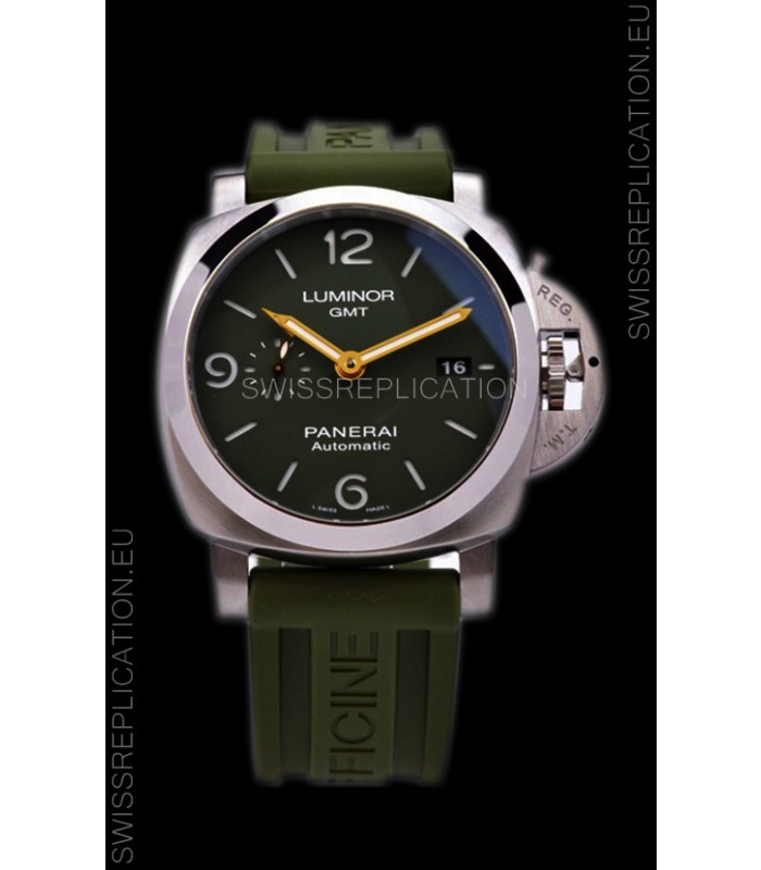 Panerai Luminor Marina GMT PAM1056 904L Steel Swiss Watch - 1:1 Mirror Replica