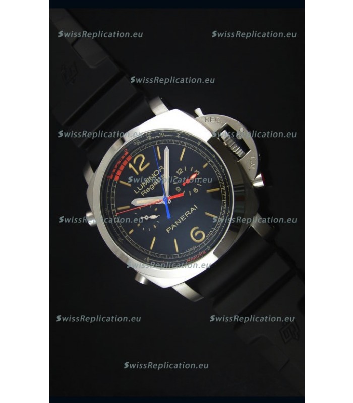 Panerai Luminor Regatta Japanese Replica Watch in Steel Case