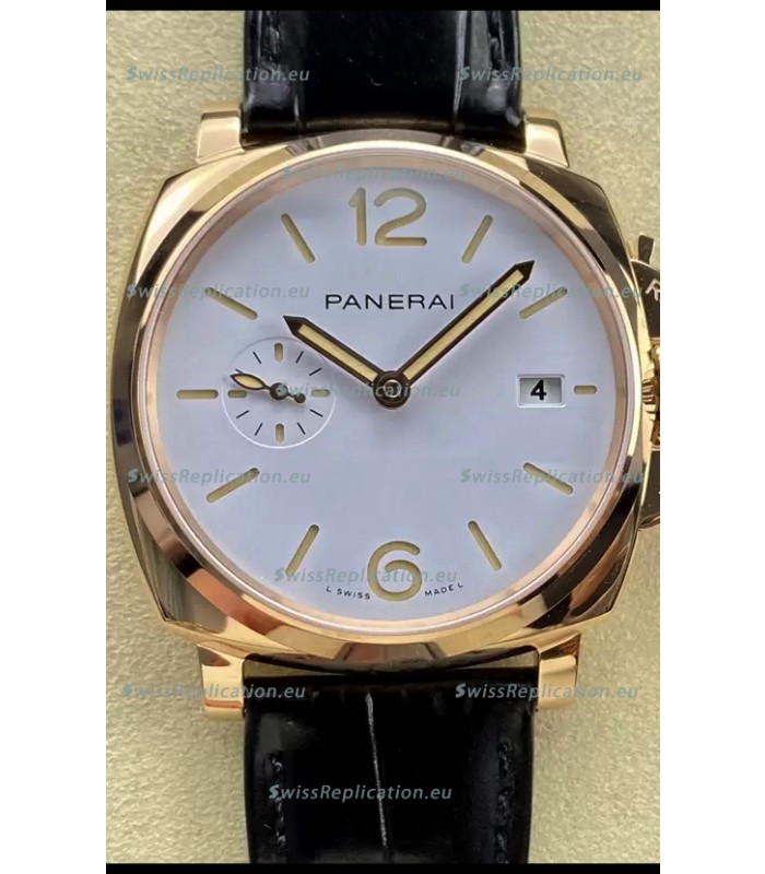 Panerai Luminor Due PAM1336 Edition 1:1 Mirror Swiss Replica Watch White Dial