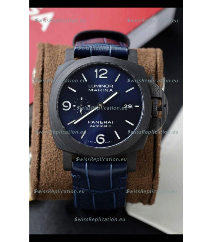 Panerai Super Clone Luminor PAM1664 Automatic Blue Dial 42MM Carbotech Swiss Replica
