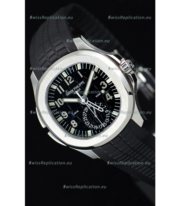 Patek Philippe Aquanaut 5164A 1:1 Mirror Watch Black Dial