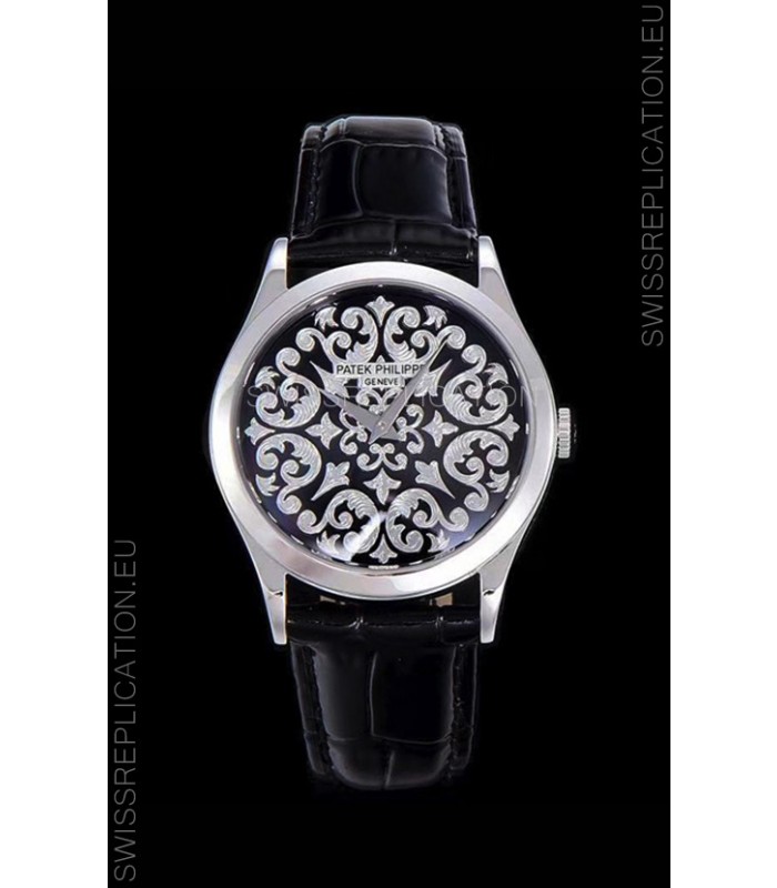 Patek Philippe 5088/100P Calatrava Stainless Steel Watch 1:1 Mirror Replica