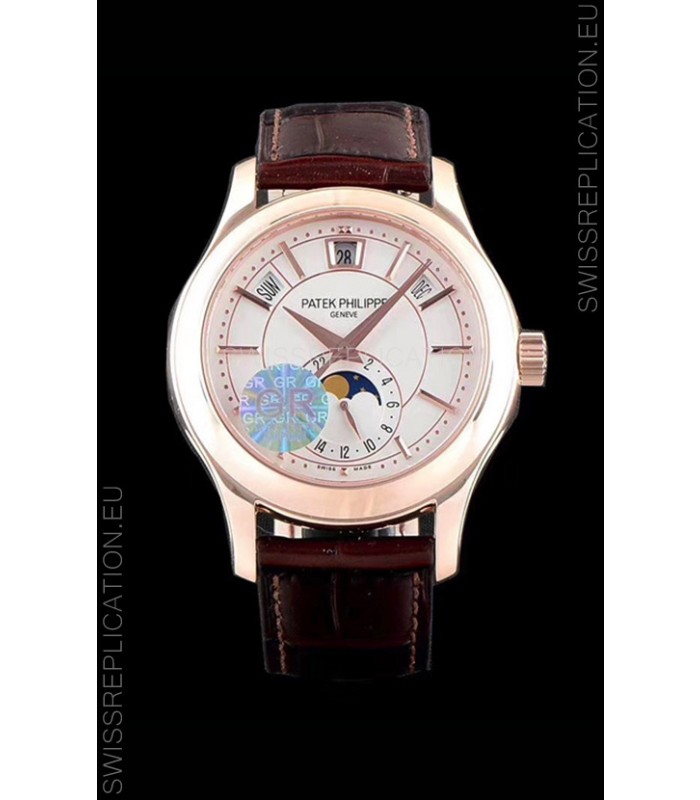 Patek Philippe 5205R-001 Complications MoonPhase 1:1 Mirror Swiss Replica Watch 