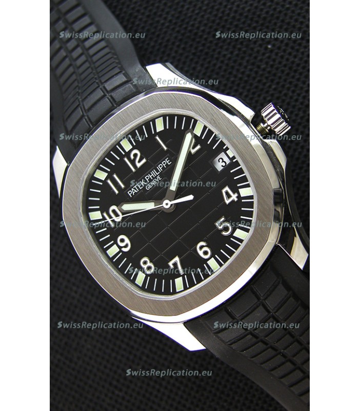 Patek Philippe Aquanaut 5167A-001 Swiss Replica Watch Black Dial - 1:1 Mirror Edition 