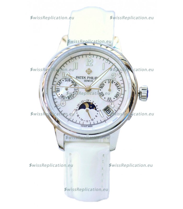 Patek Philippe Grand Complications Ladies First Perpetual Calendaer Steel Casing Swiss Replica Watch