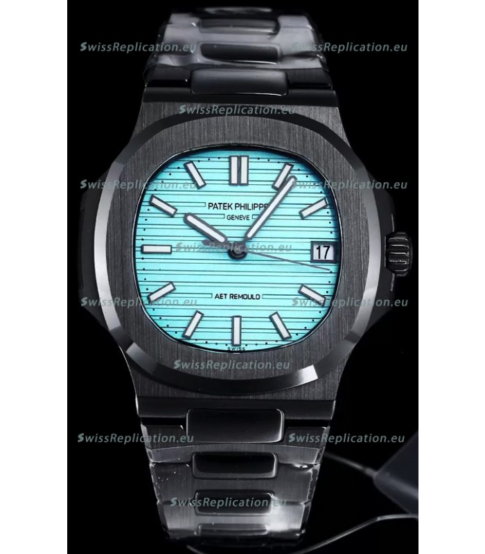 Patek Philippe Nautilus 5711 AET Remould Black Ceramic Tiffany Green Edition Swiss Replica Watch