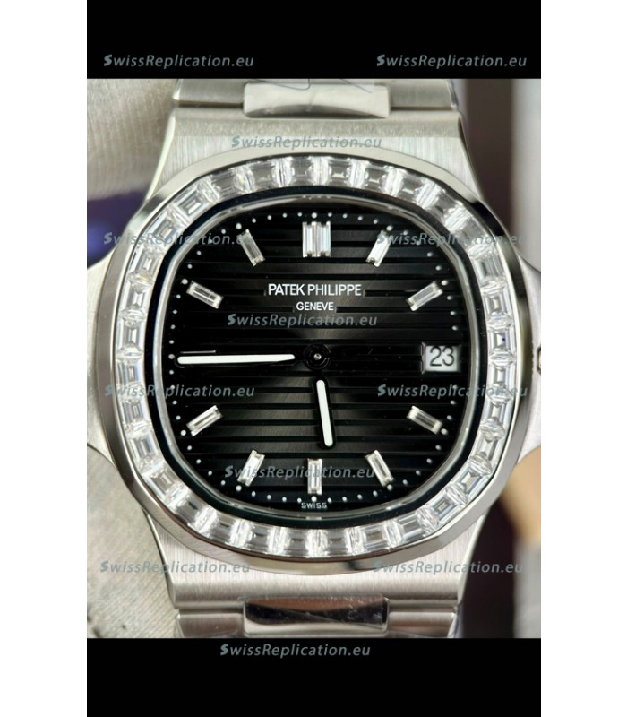 Patek Philippe Nautilus 5711/1A-014 1:1 Mirror Swiss Replica Watch in Brown Dial