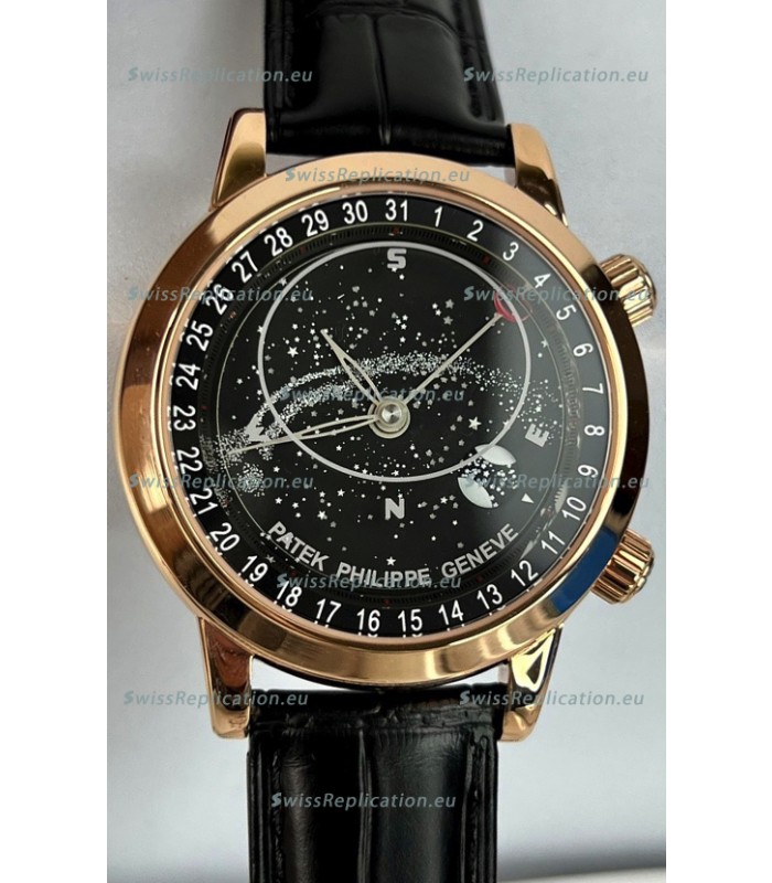 Patek Philippe 6104G Grand Complications Automatic Rose Gold 1:1 Mirror Replica Watch 