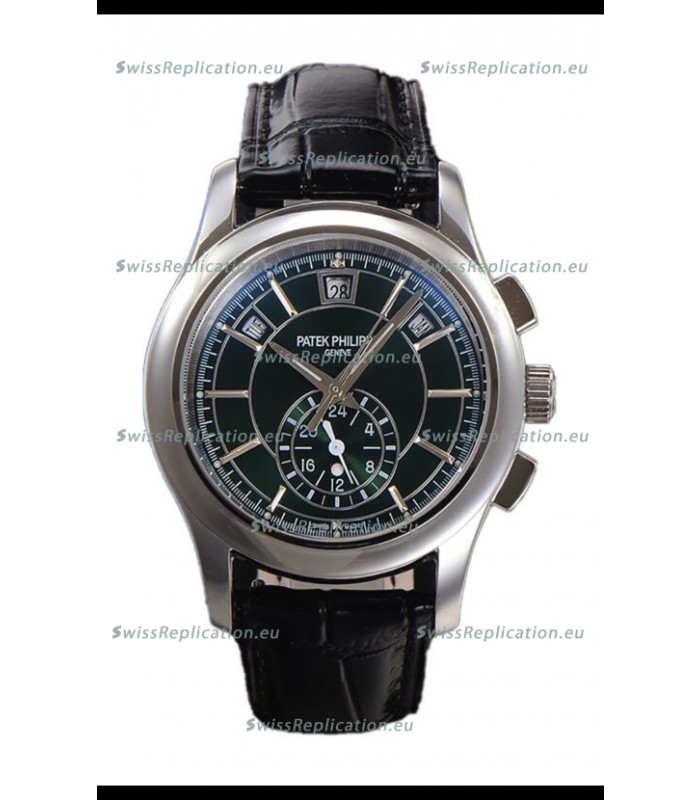 Patek Philippe 5205 Complications Moonphase Green Dial 1:1 Mirror Swiss Replica Watch