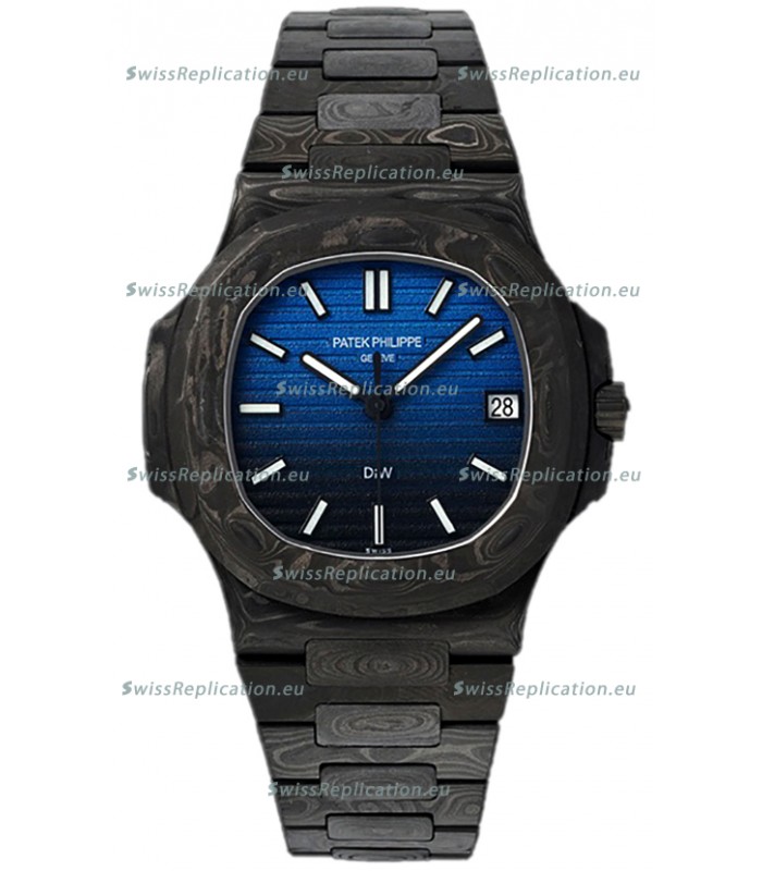 Patek Philippe Nautilus 5711 DiW Edition Ceramic/Carbon 1:1 Mirror Swiss Replica Watch