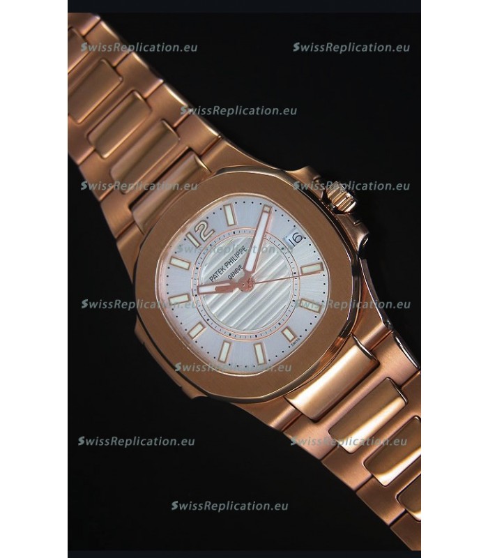 Patek Philippe Ladies Nautilus Rose Gold Watch 36MM 