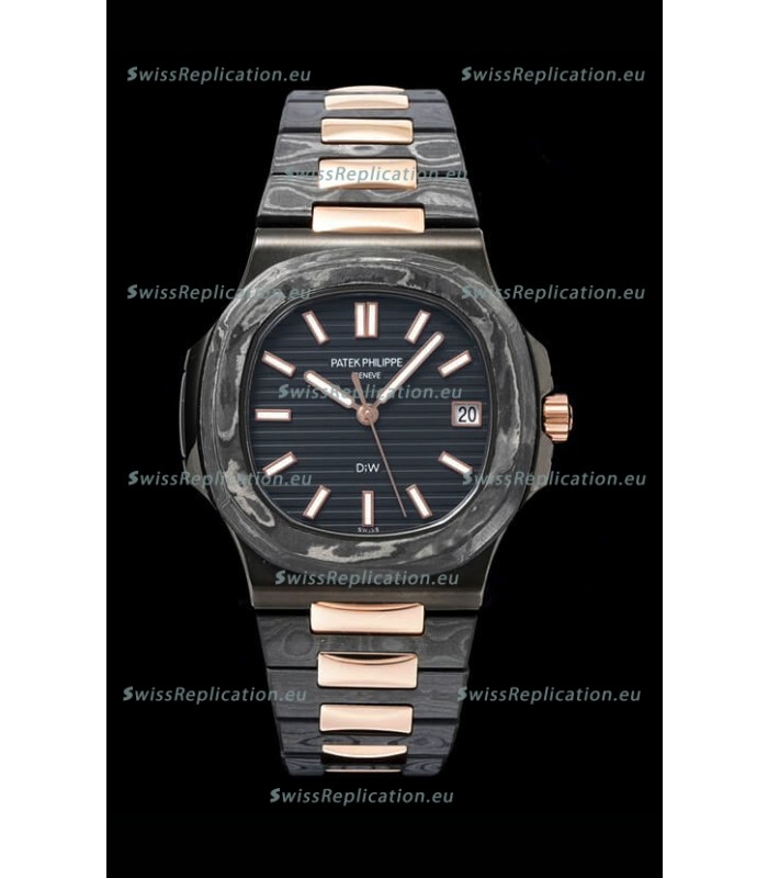Patek Philippe Nautilus 5711 DiW Edition Ceramic/Carbon 1:1 Mirror Swiss Replica Watch
