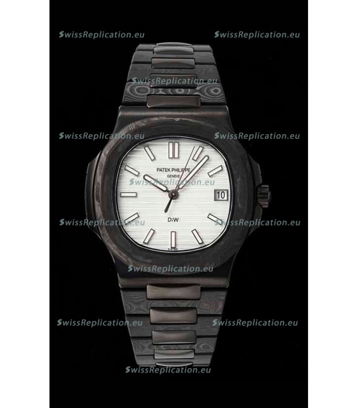Patek Philippe Nautilus 5711 DiW Edition Ceramic/Carbon 1:1 Mirror Swiss Replica Watch