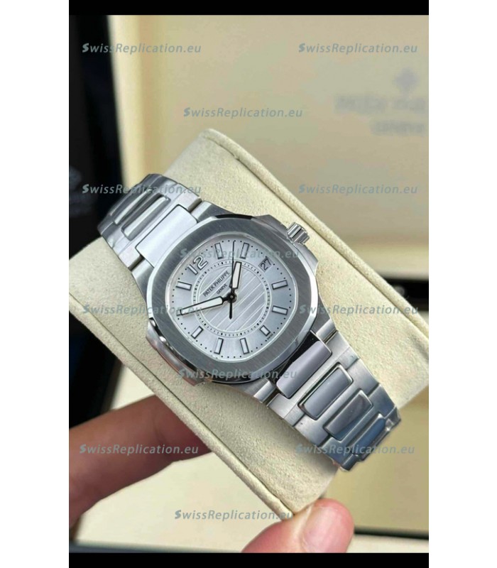 Patek Philippe Nautilus Super Clone 7010 32MM 1:1 Mirror Replica Steel Dial 