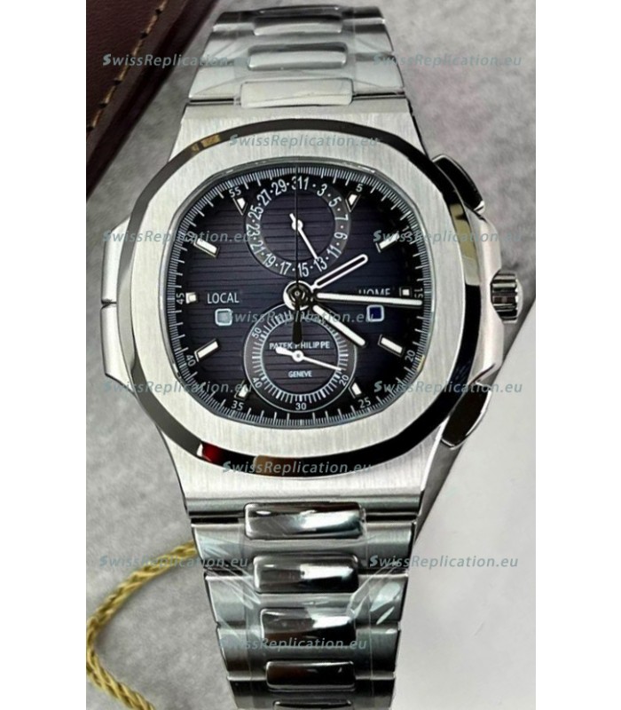 Patek Philippe Nautilus 5990/1A 904L Steel Case in Black Dial - 1:1 Mirror Replica