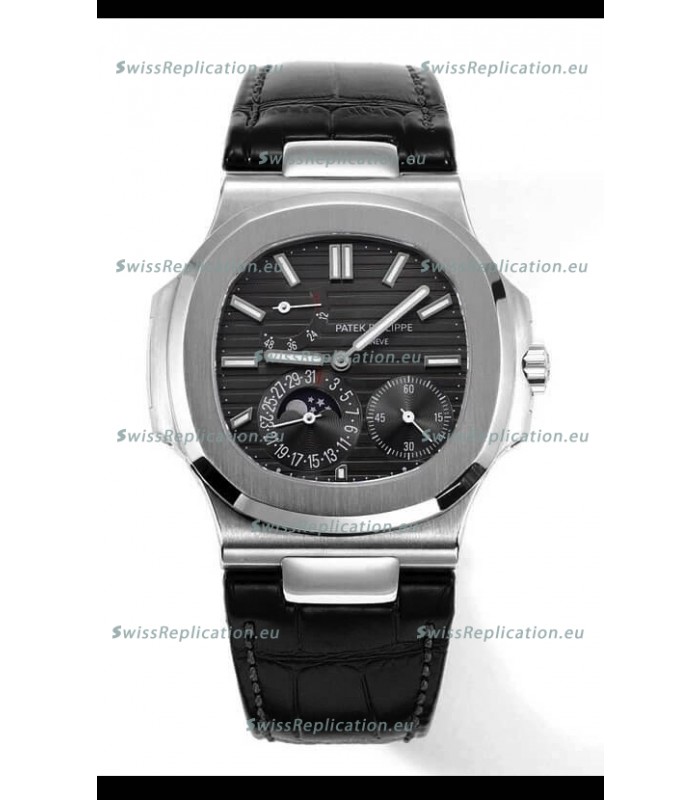 Patek Philippe Nautilus 5712/1A 1:1 Quality Swiss Replica Watch in Grey Dial