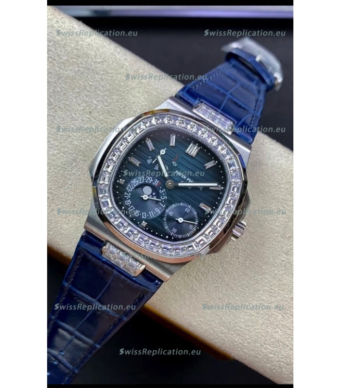 Patek Philippe Nautilus 5712G 1:1 Quality Swiss Replica Watch in Black Dial