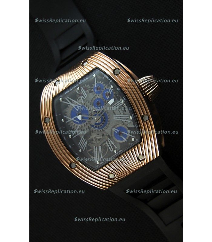 Richard Mille RM 018 Tourbillon Hommage A Boucheron Swiss Watch Rose Gold Case