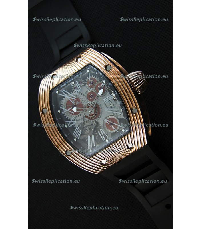Richard Mille RM 018 Tourbillon Hommage A Boucheron Swiss Watch Rose Gold Case