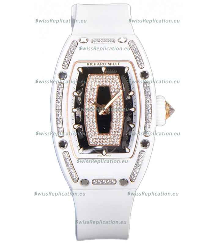 Richard Mille RM007 White Ceramic Automatic Superclone Swiss Replica Watch